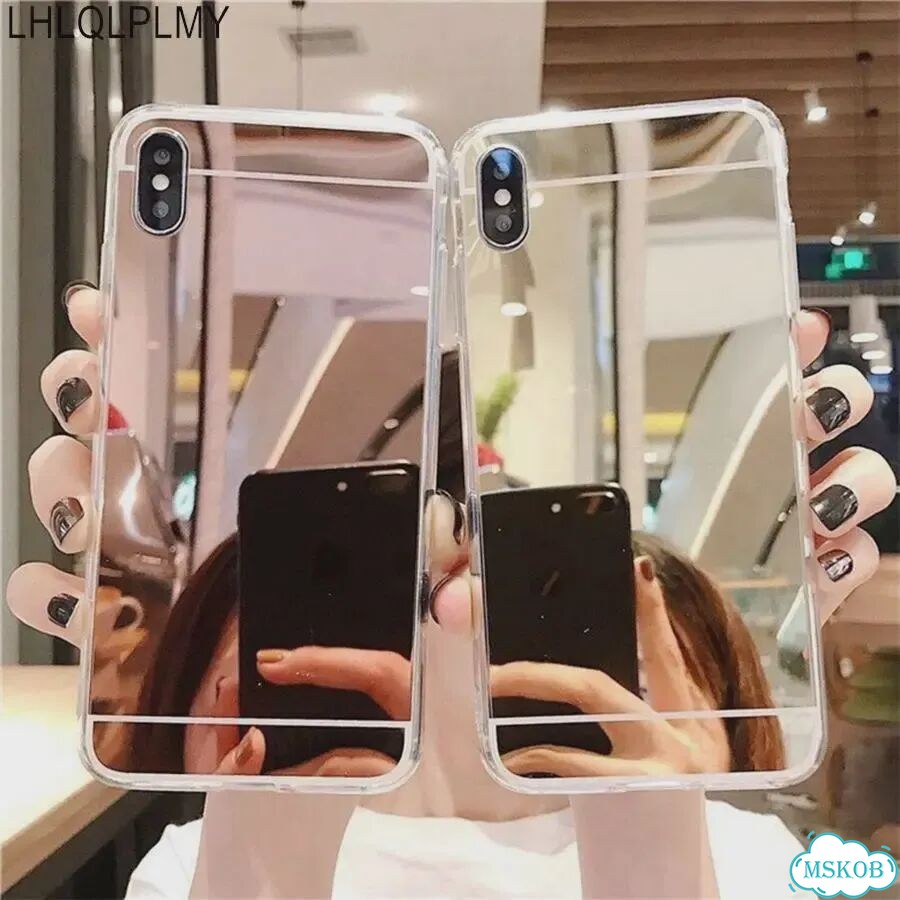 Зеркальный чехол для iPhone 13 Mini, Gold, желтый фото 2