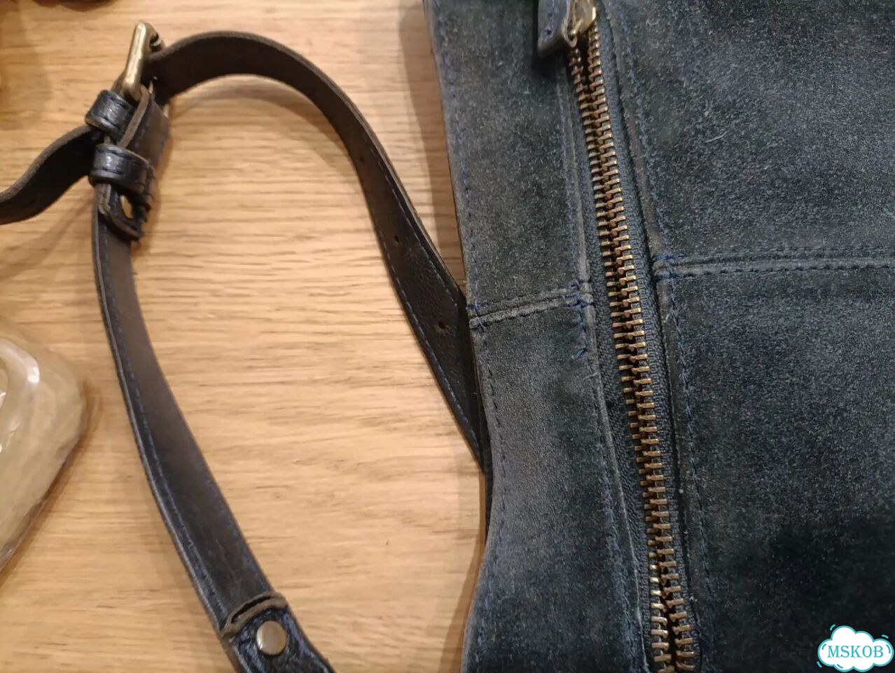 Сумка clarks натуральная кожа замша фото 5