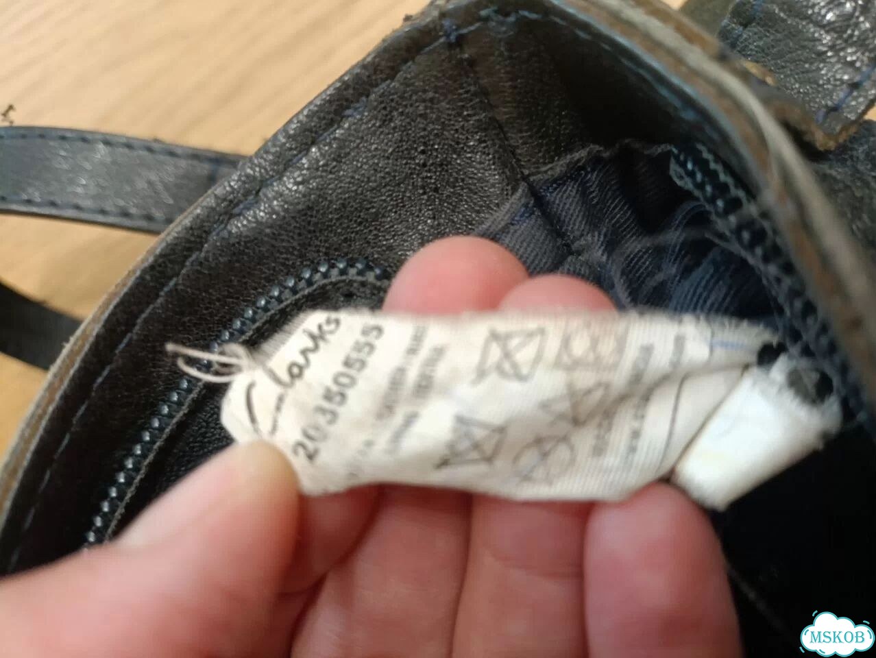 Сумка clarks натуральная кожа замша фото 6