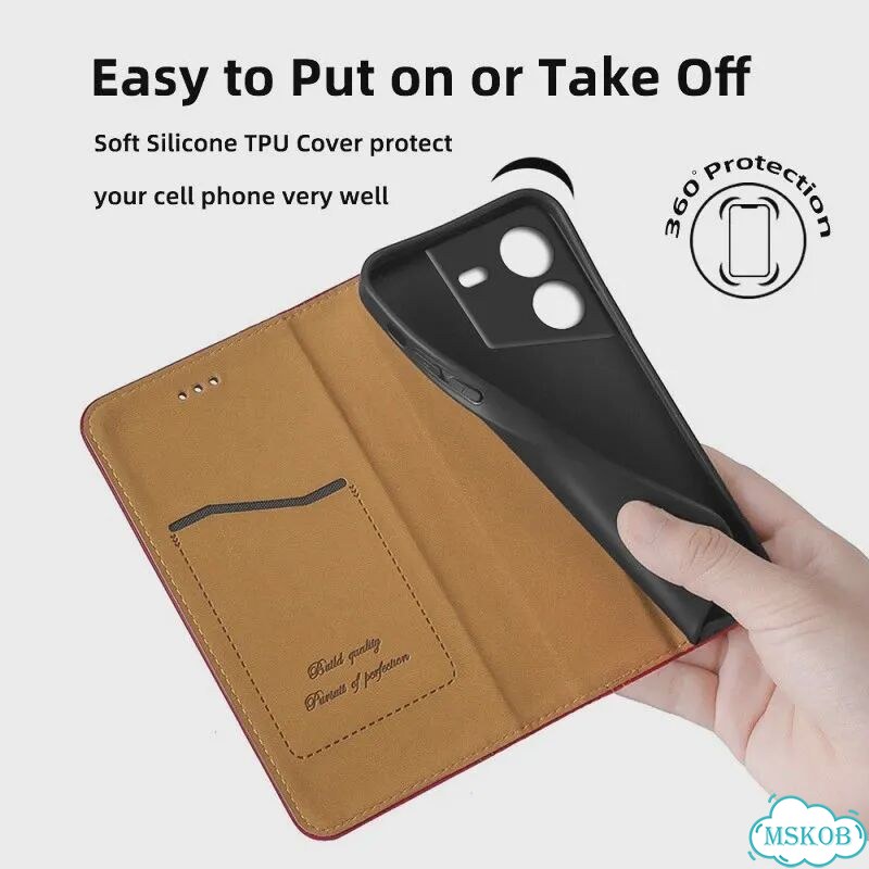 Чехол-книжка для Tecno Pova 5 (LH7n Global) / Tecno Pova 5 Pro (LH8n) / Tecno Pova 5, Черный, Black фото 4