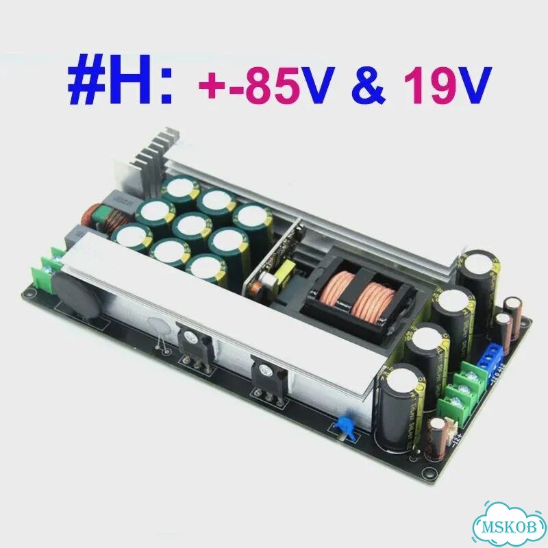 2000 Вт 5-полосный источник питания для цифрового усилителя звука Dual 85V фото 1