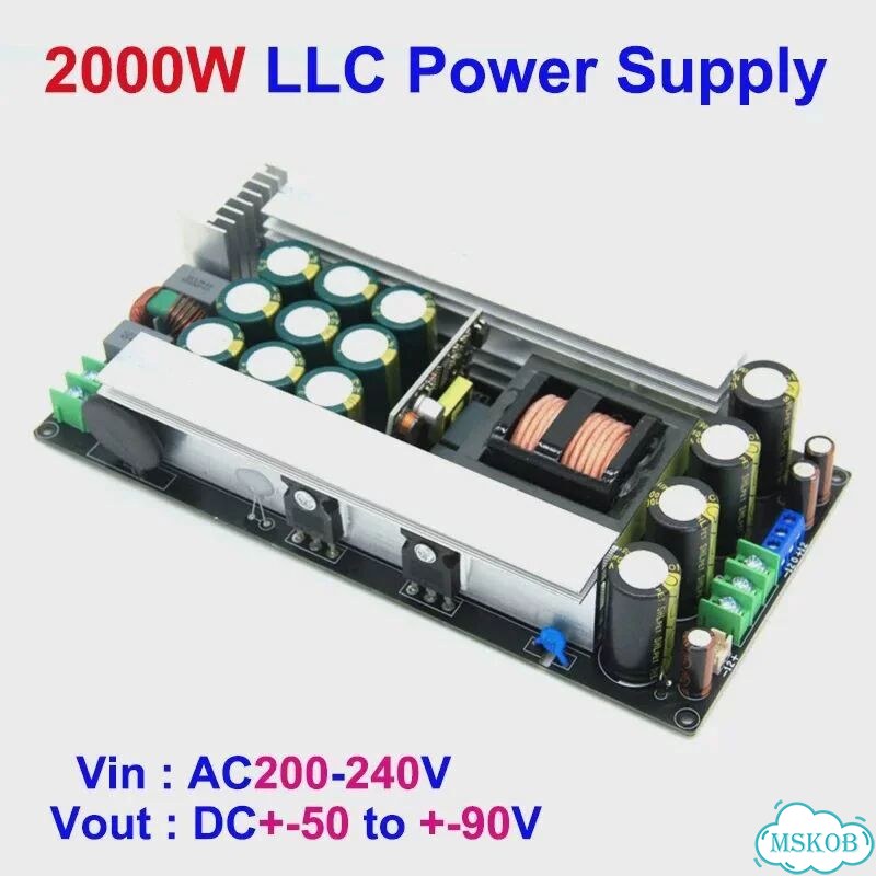 2000 Вт 5-полосный источник питания для цифрового усилителя звука Dual 85V фото 2