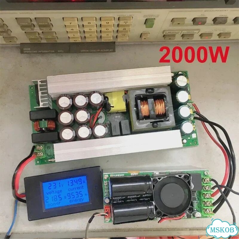 2000 Вт 5-полосный источник питания для цифрового усилителя звука Dual 85V фото 3