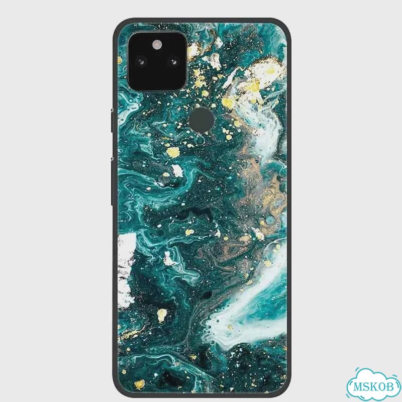 Чехол для Google Pixel 5A 5G, мраморный, цвет A6 фото 1
