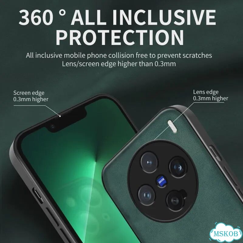 Для Vivo X200 Pro Mini Чехол для Skin Feel Противоударный матовый кожаный чехол Серый, Светло-серый фото 5