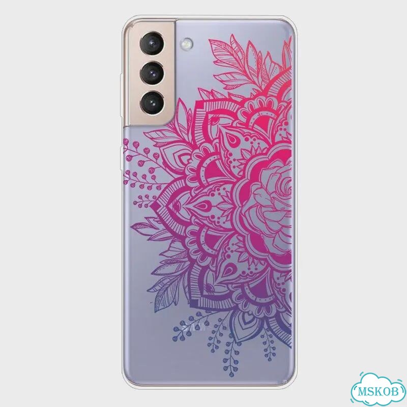Силиконовый чехол для Samsung S21 FE, прозрачный мягкий чехол из тпу для Samsung 3, for S21 FE фото 1