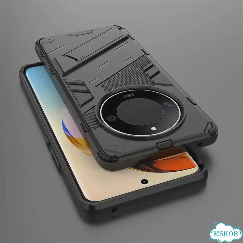 Чехол для Honor X9b черный, Armor, Shockproof фото 1