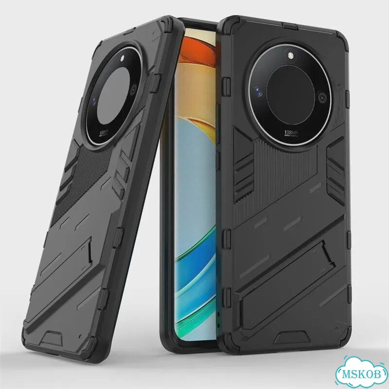 Чехол для Honor X9b черный, Armor, Shockproof фото 3