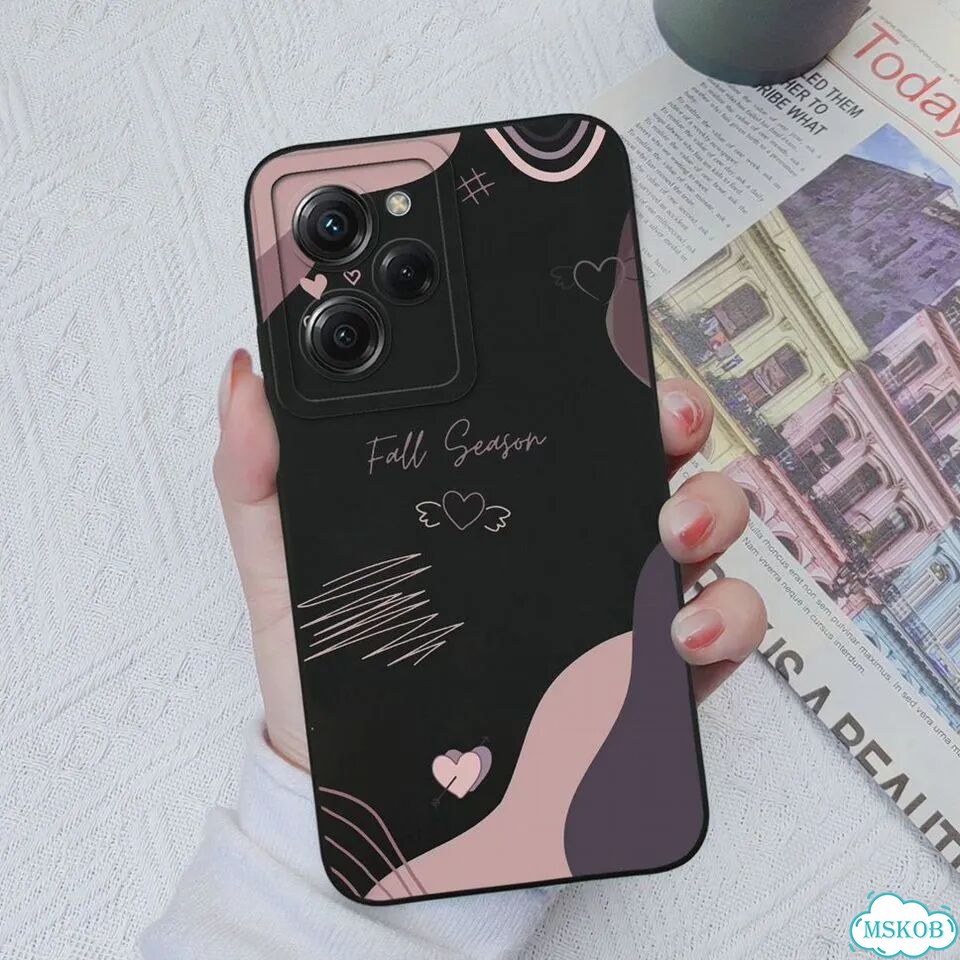 Чехол Xiaomi Poco X5/X5 Pro, черный, силикон, TYB255 фото 1