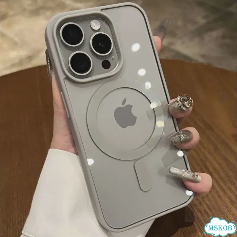 Магнитный чехол с беспроводной зарядкой для Magsafe для iPhone 16 15 14 Plus 13 12 Mini 11 Pro X XR фото 4