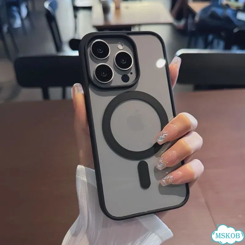 Магнитный чехол с беспроводной зарядкой для Magsafe для iPhone 16 15 14 Plus 13 12 Mini 11 Pro X XR фото 7