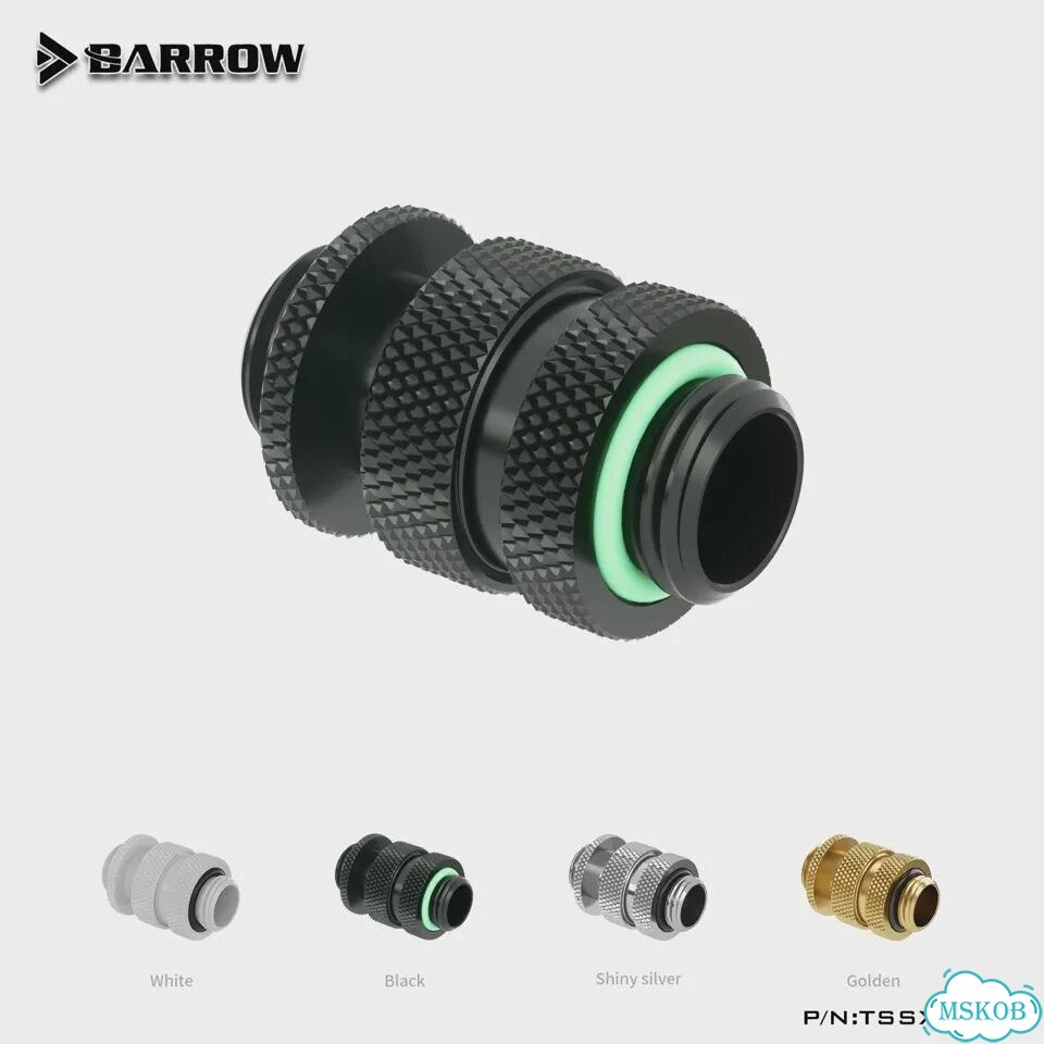 Расширитель системы жидкостного охлаждения Barrow tssxk-B01 tssxk-A01 tssxk-S01 41-69mm, Silver фото 3