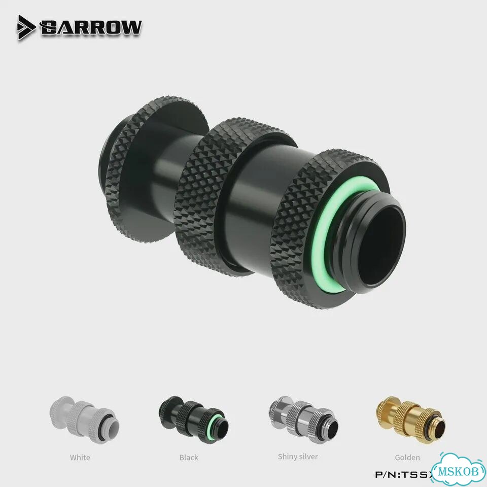 Расширитель системы жидкостного охлаждения Barrow tssxk-B01 tssxk-A01 tssxk-S01 41-69mm, Silver фото 4