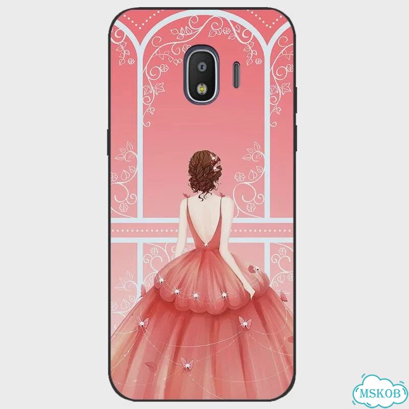 Чехол с рисунком для Samsung Galaxy J2 2018 J250 Женский Мягкий силиконовый чехол-накладка для Samsu фото 7