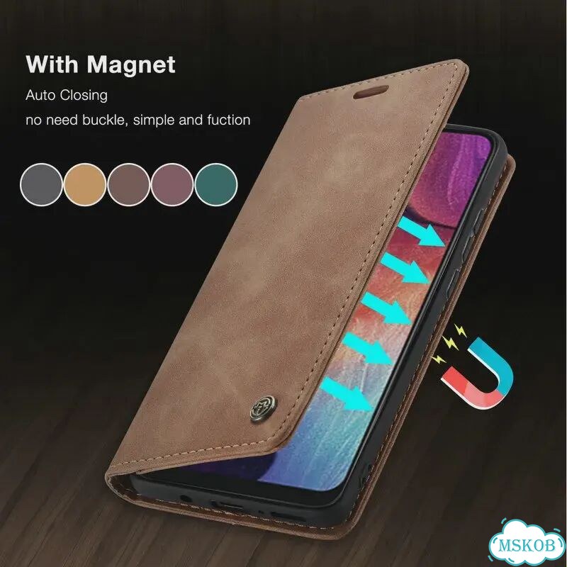 Кожаный чехол-книжка для Xiaomi Mi 11T Pro Black фото 2