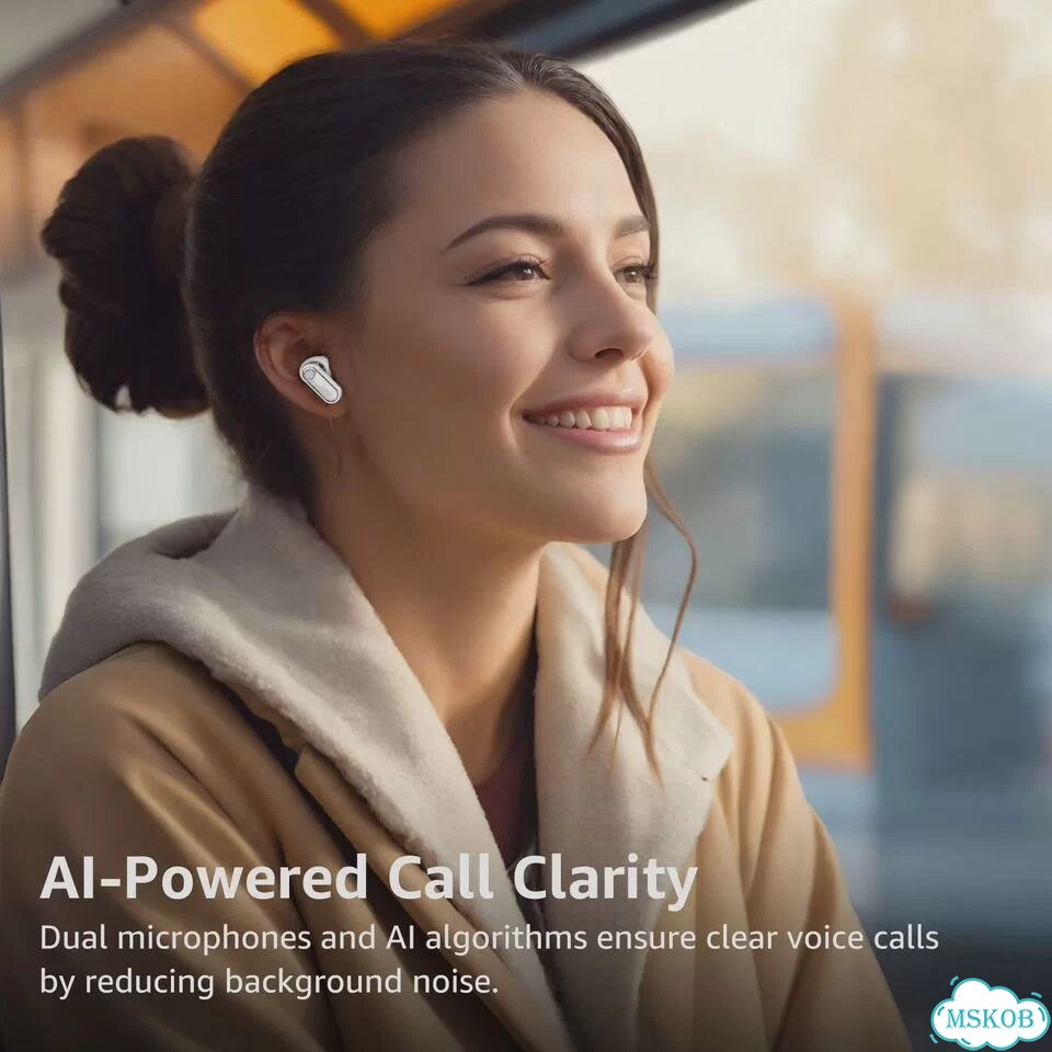 Tozo Pearl White Bluetooth наушники-вкладыши фото 4