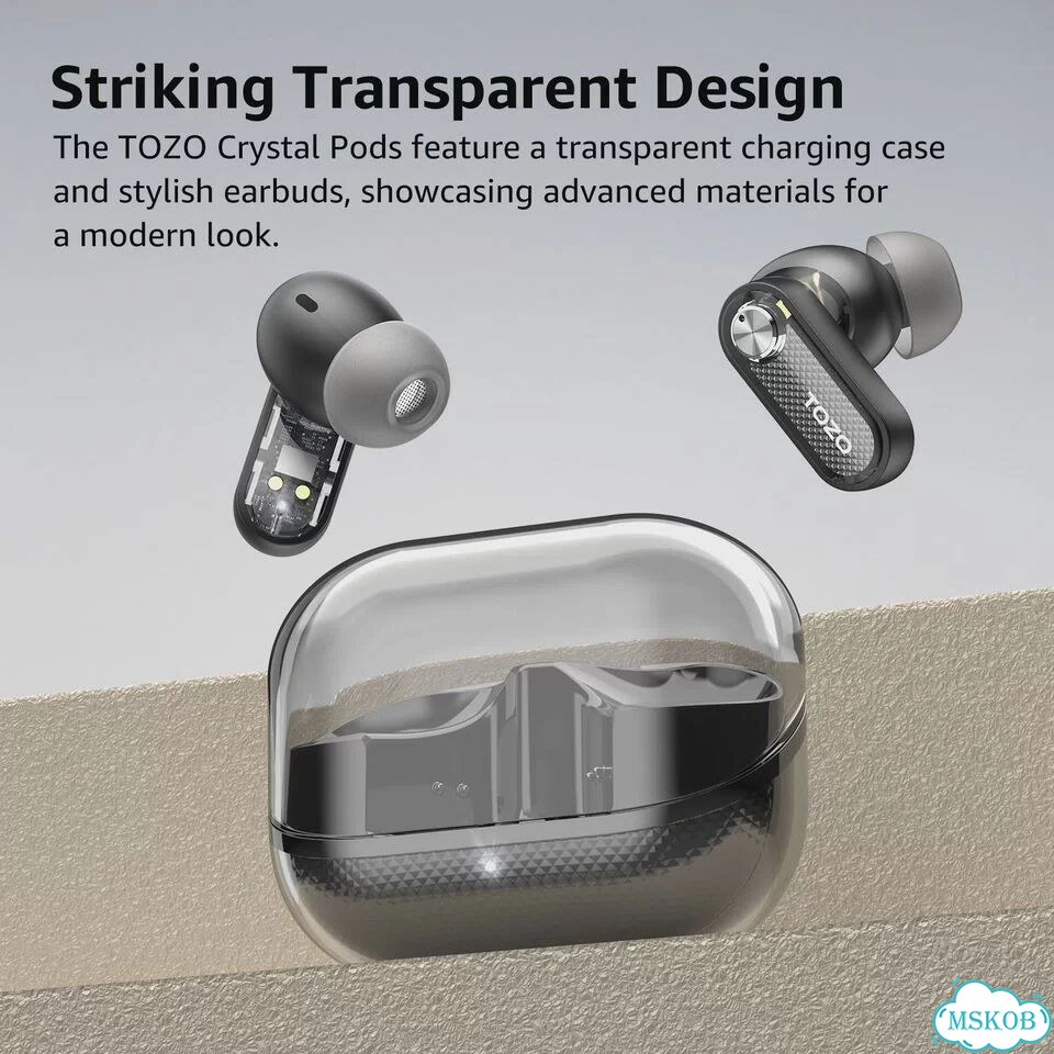 Tozo Pearl White Bluetooth наушники-вкладыши фото 5