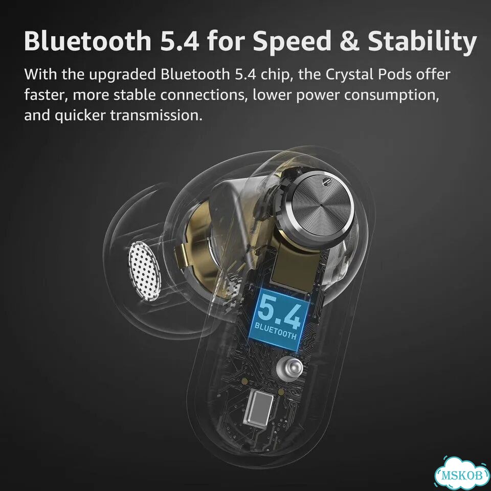 Tozo Pearl White Bluetooth наушники-вкладыши фото 6