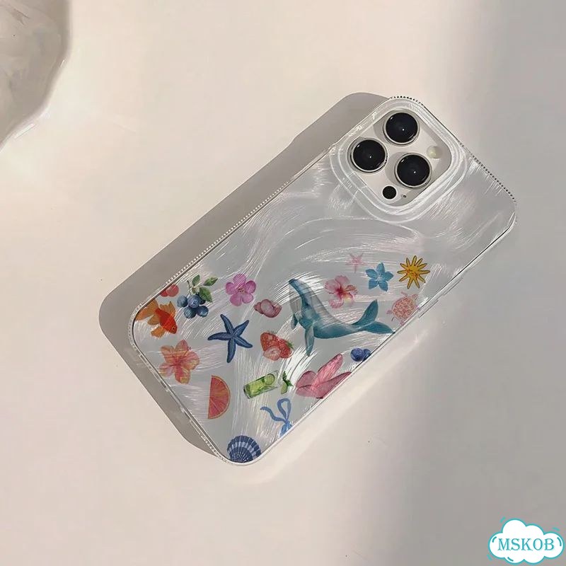 Чехол для телефона с узором морской звезды для iPhone 16, 15, 14, 13, 12, 11 Pro X XS MAX XR 7 8 Plu фото 6