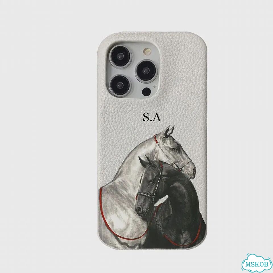 Чехол из мягкой кожи с буквами персонализации для iPhone 17 13 15 Pro Xs Max 12 4, for iPhone 14 фото 4