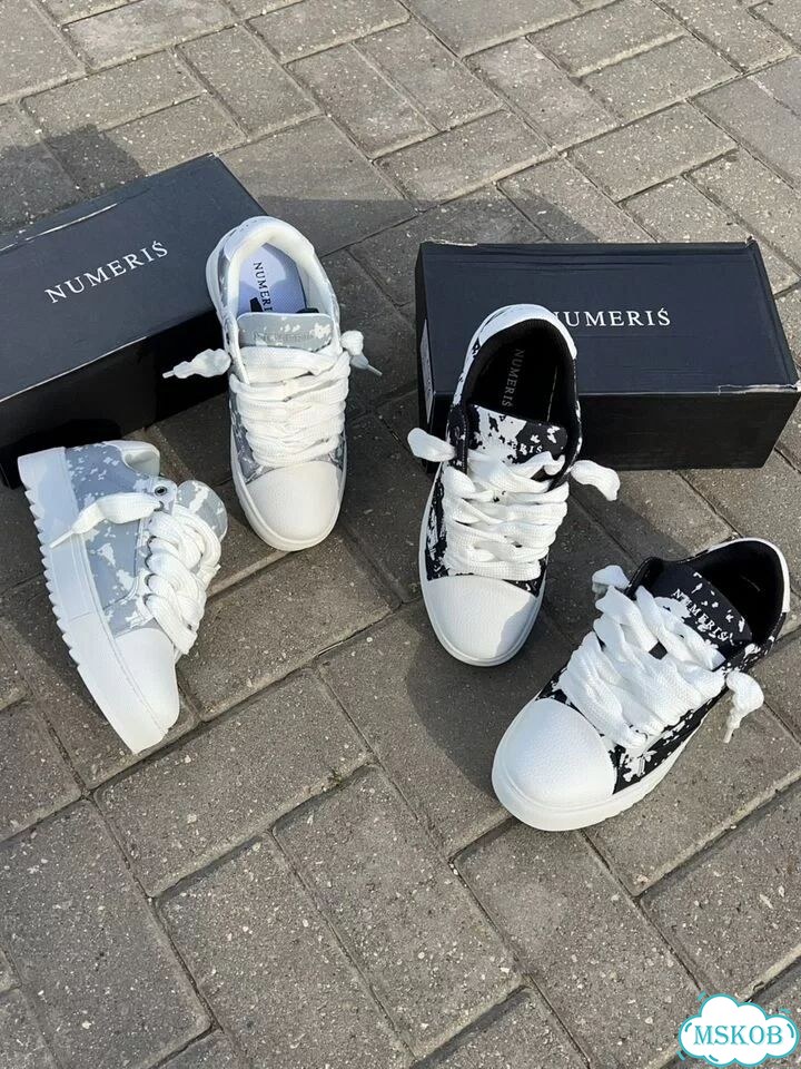 Кеды numeris atelier pigment grey black фото 1