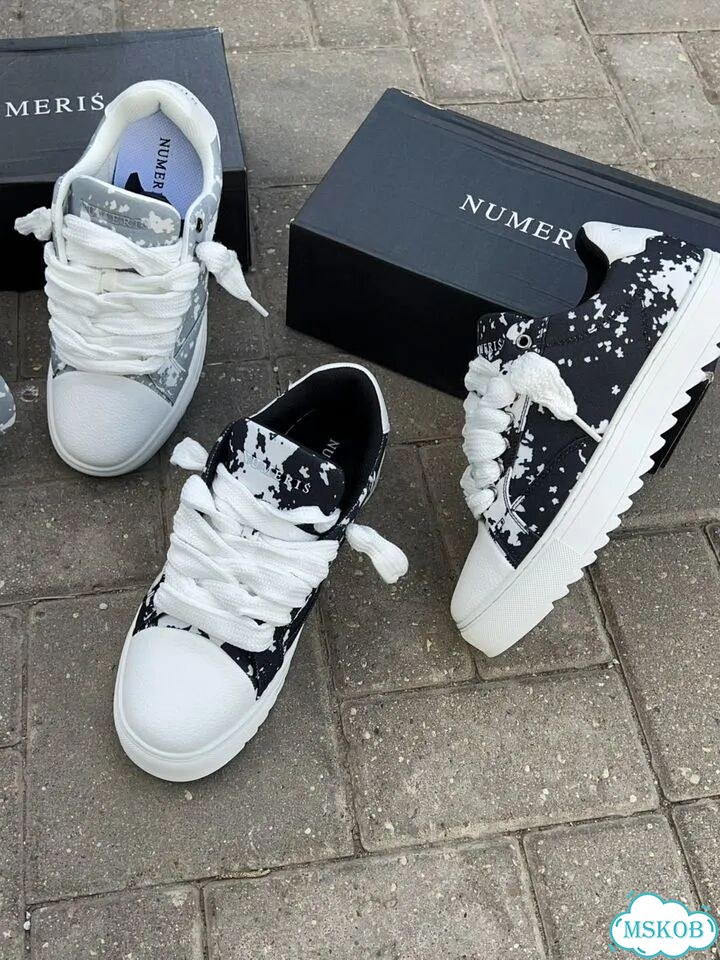 Кеды numeris atelier pigment grey black фото 5