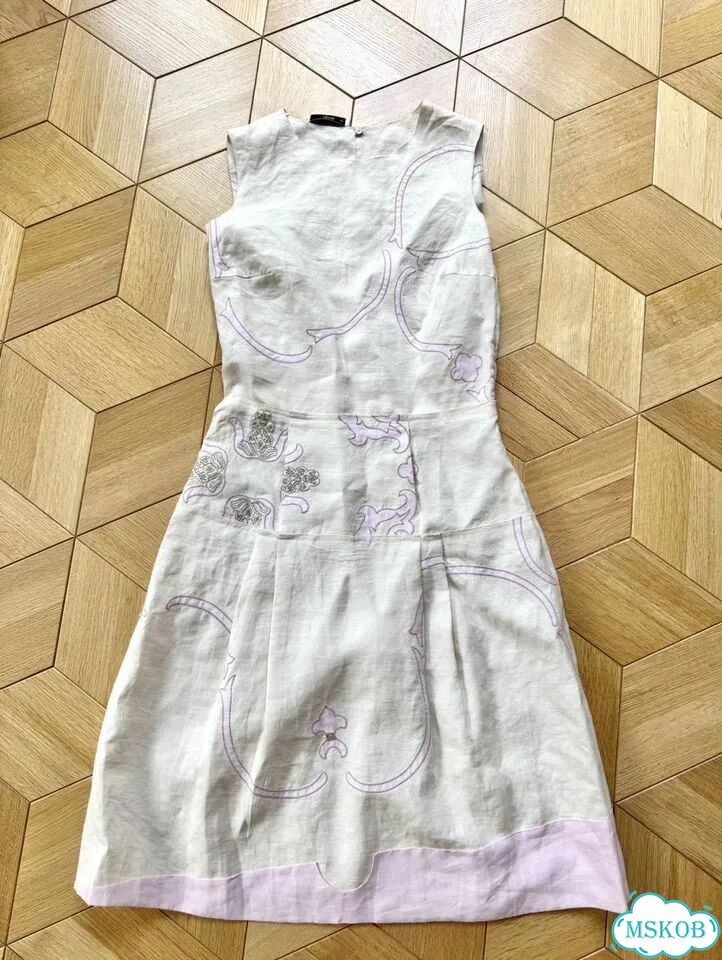 Платье Prada оригинал, 100% лён фото 2