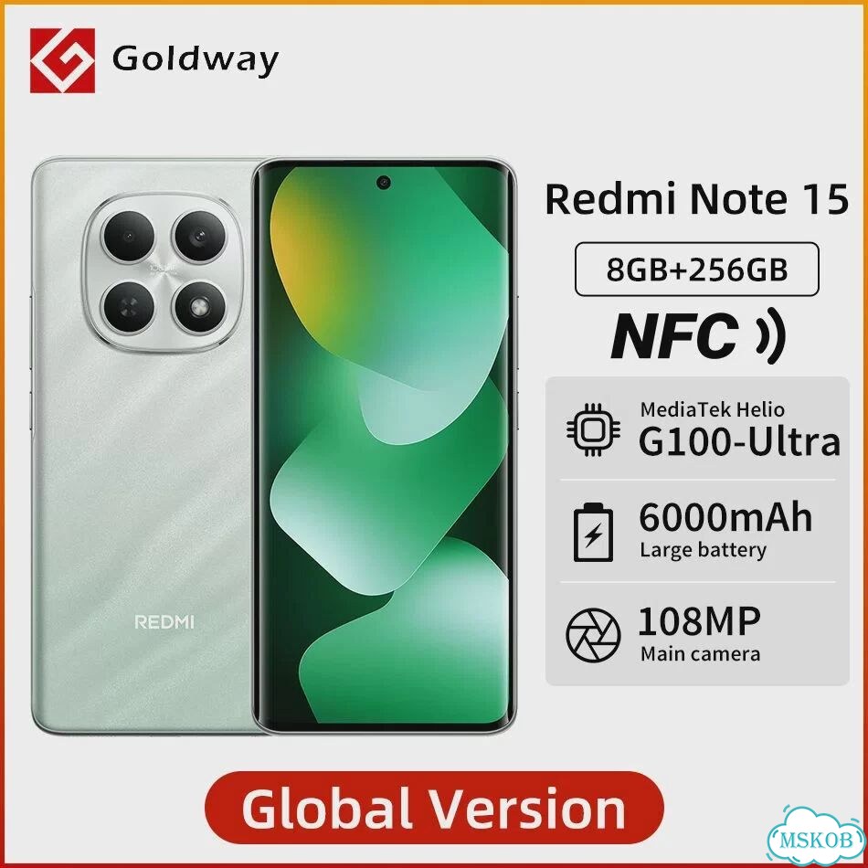 Xiaomi Redmi Note 15 4G, 8/256 ГБ, 2 SIM фото 1
