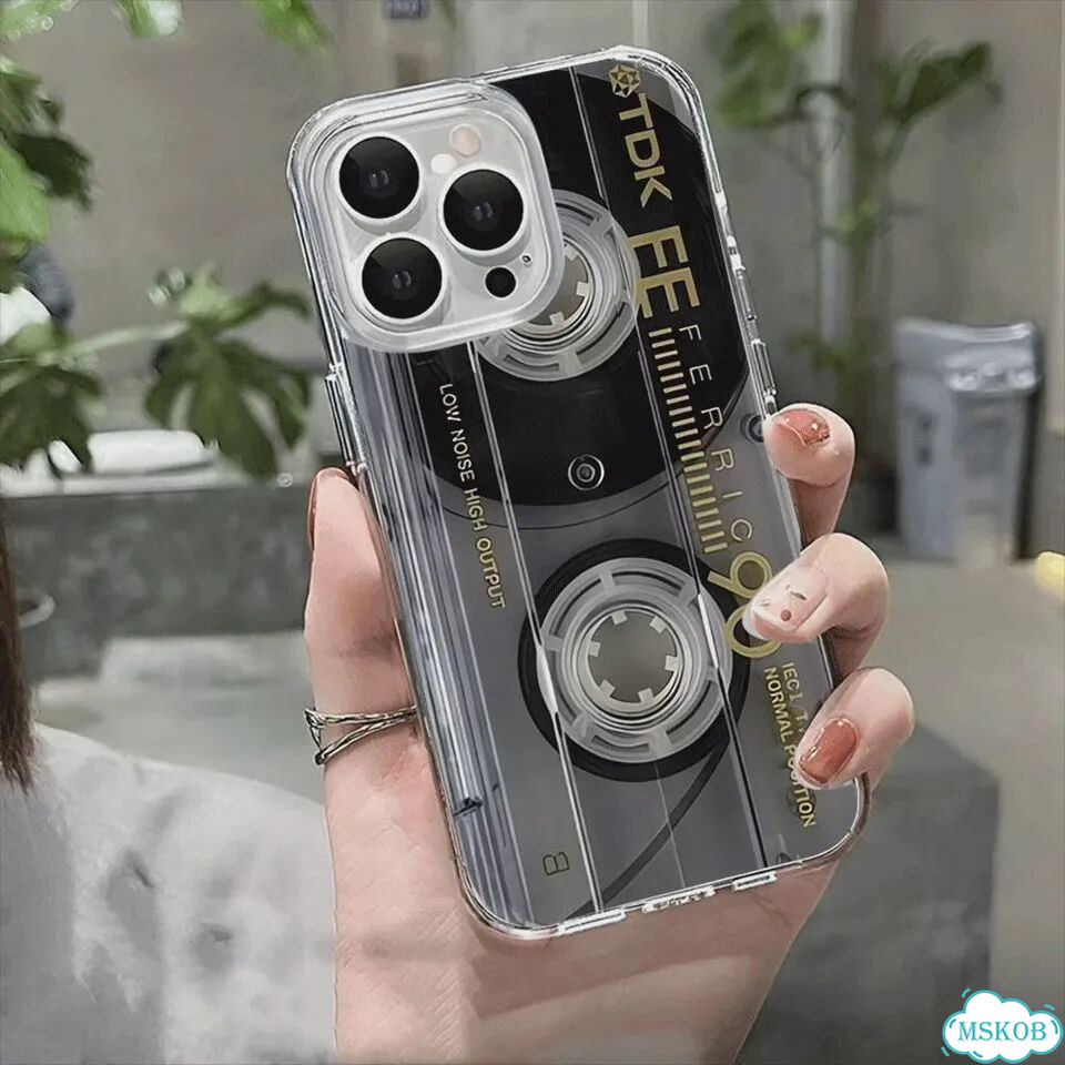 Модный чехол для телефона с баркодом и стикером для iPhone 17, 16, For iPhone14 Pro, Clear-FFD028817 фото 1