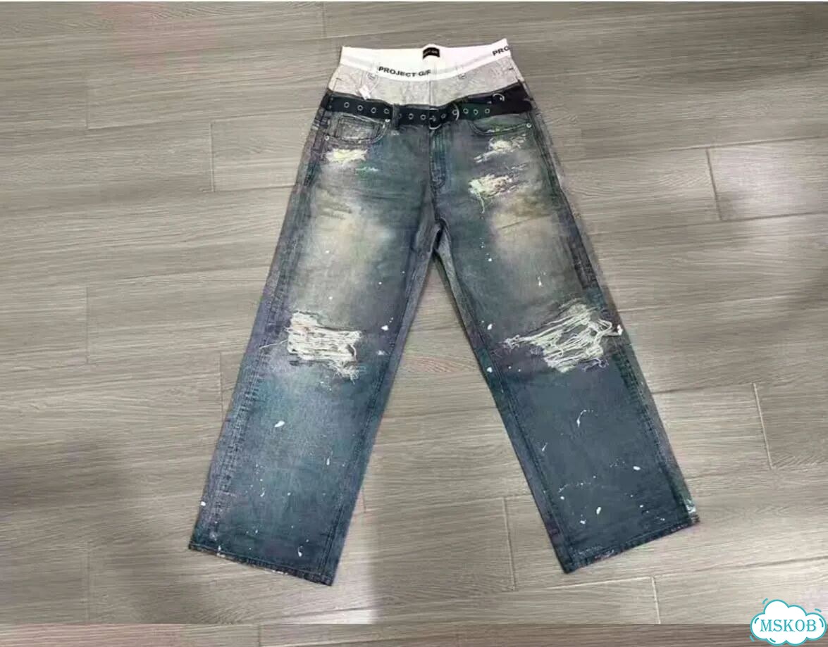 Джинсы Grailz project g/r printed pants фото 1