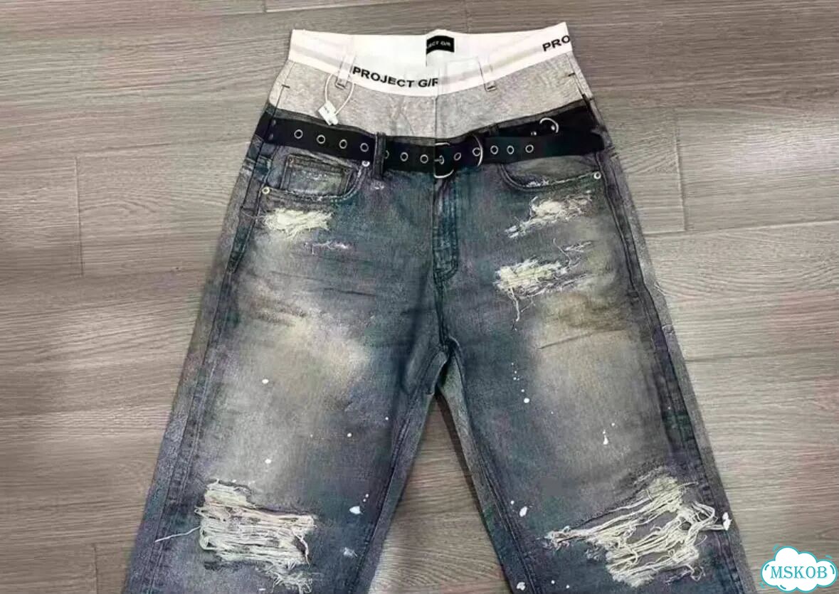 Джинсы Grailz project g/r printed pants фото 2