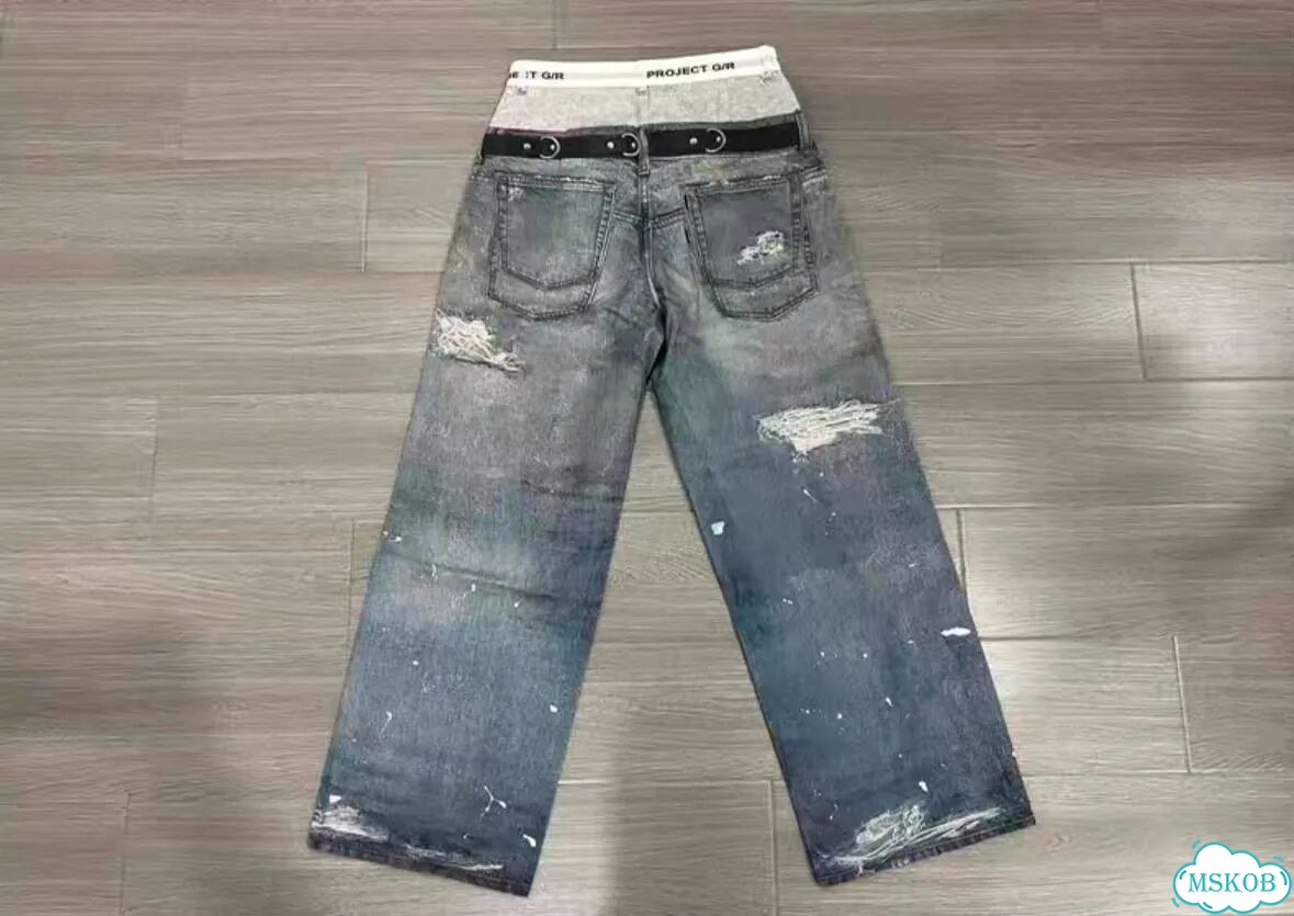 Джинсы Grailz project g/r printed pants фото 3