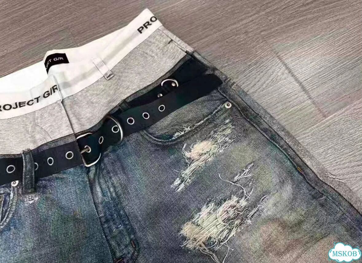 Джинсы Grailz project g/r printed pants фото 5