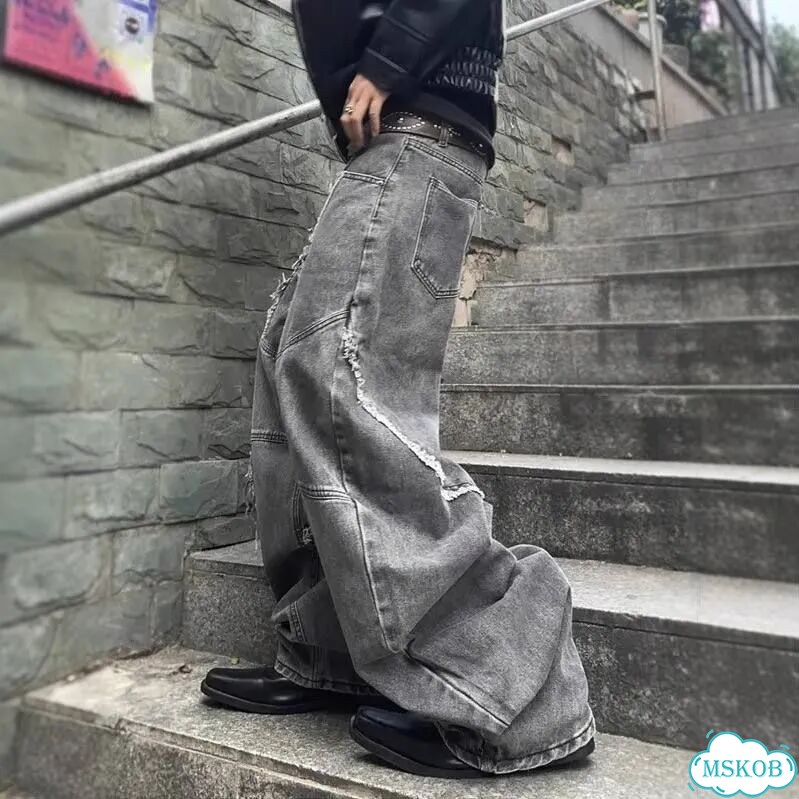 Джинсы широкие Rick Owens archive type фото 2