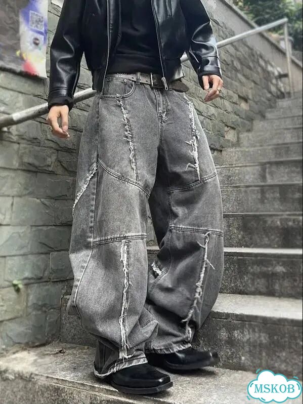 Джинсы широкие Rick Owens archive type фото 5