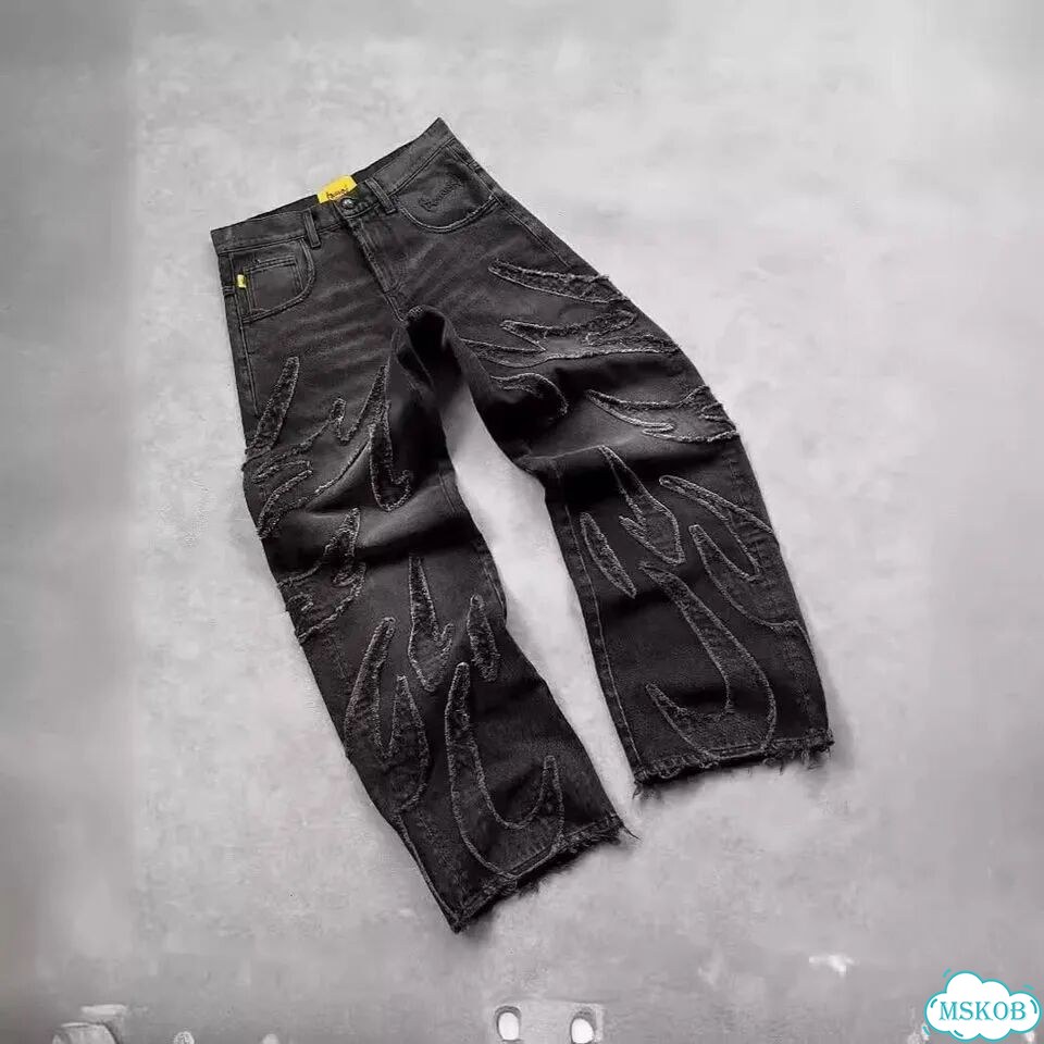 Джинсы Rick Owens type широкие фото 2