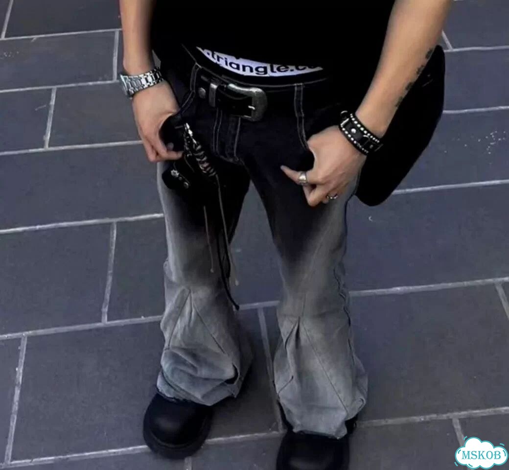 Джинсы клеш Rick Owens Jeans type фото 3