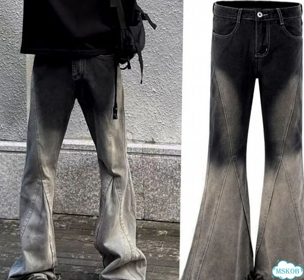 Джинсы клеш Rick Owens Jeans type фото 5
