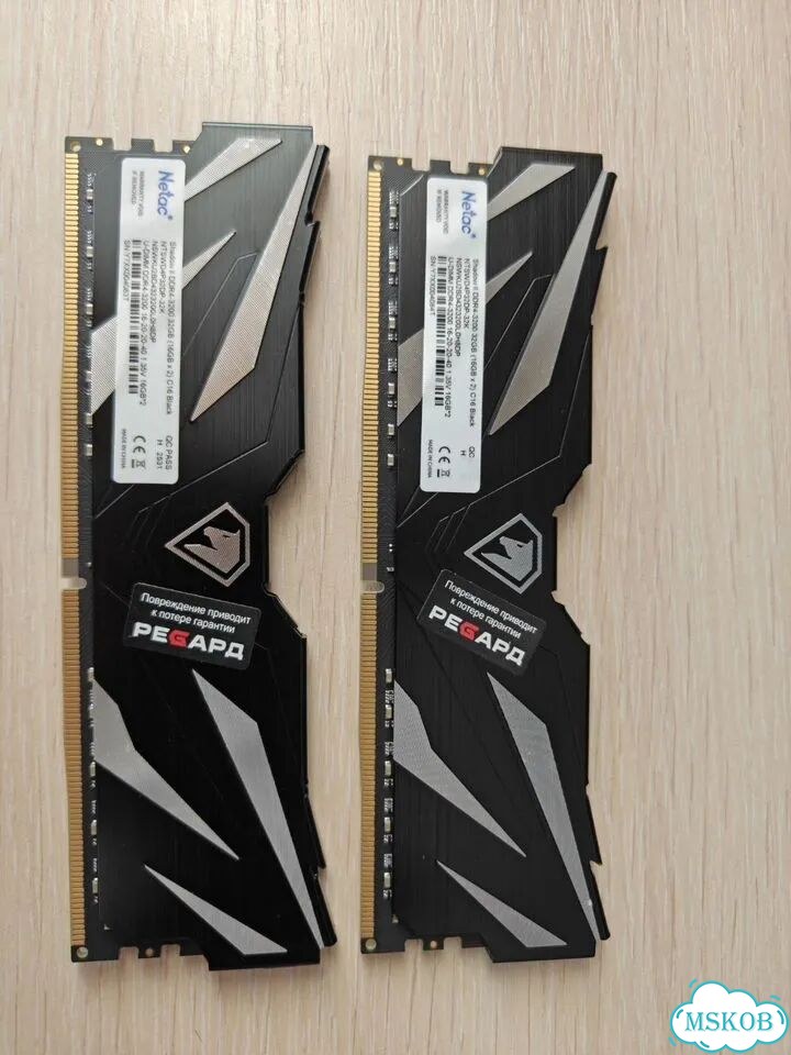 Netac DDR4-3200 32Gb фото 1
