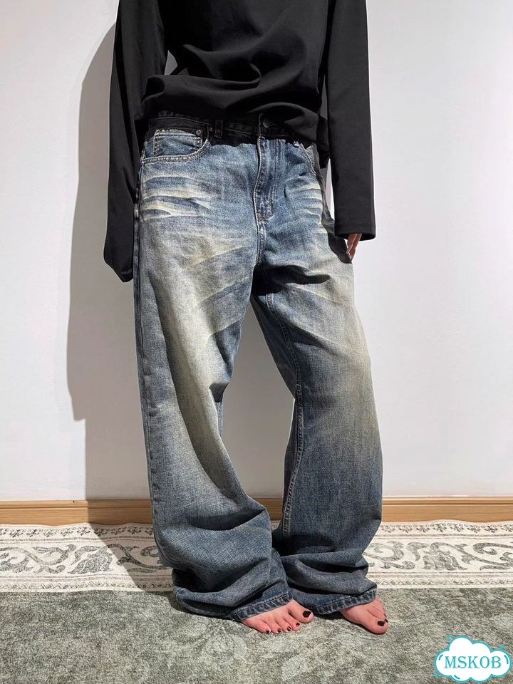 Джинсы Balenciaga wide archive type фото 2