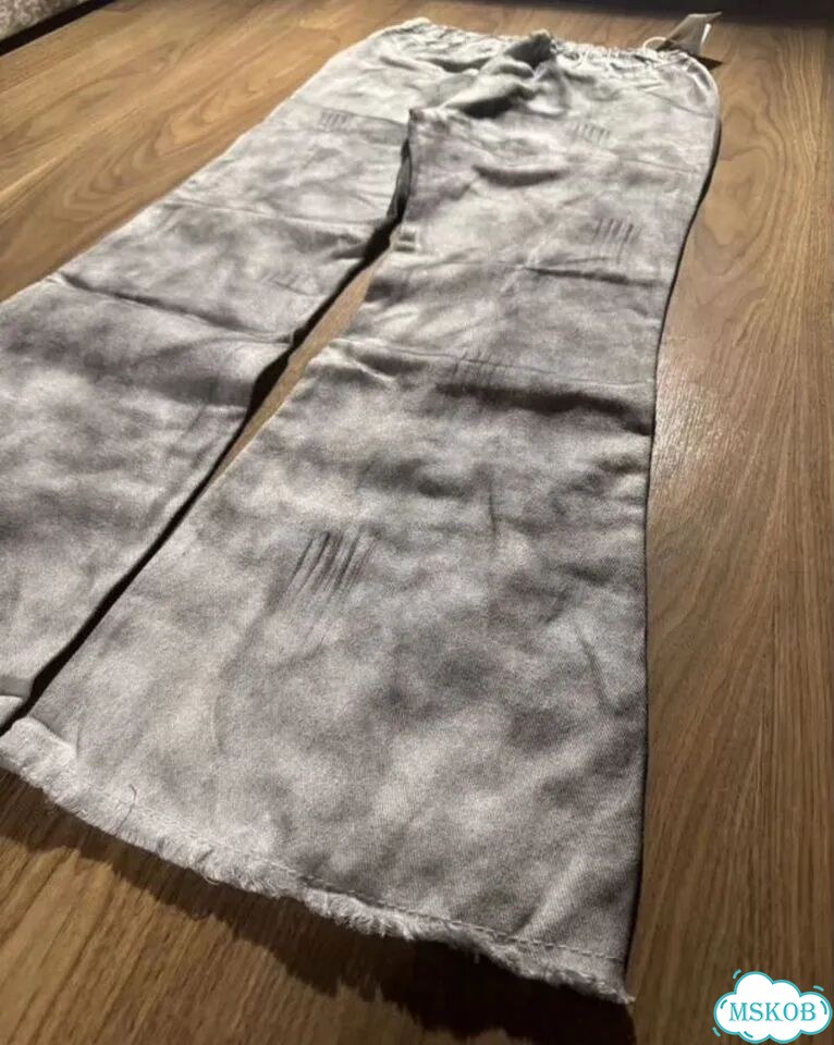 Джинсы Rick Owens клеш type jeans фото 8