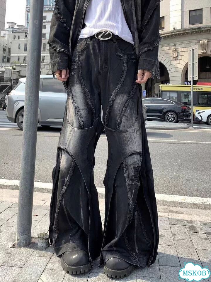 Джинсы Balenciaga type double leg фото 1