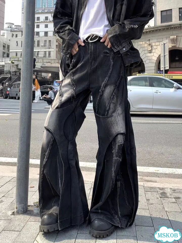 Джинсы Balenciaga type double leg фото 2