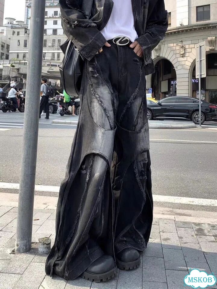 Джинсы Balenciaga type double leg фото 3
