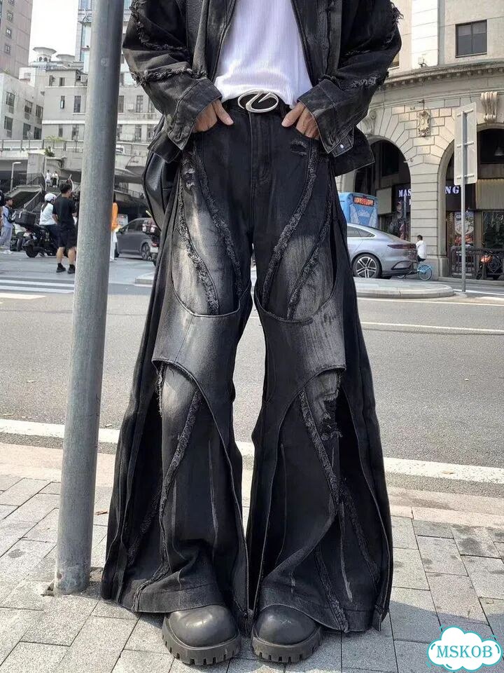 Джинсы Balenciaga type double leg фото 5