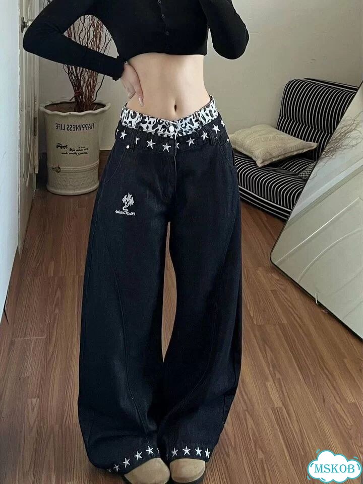 Джинсы широкие jaded London type y2k фото 4