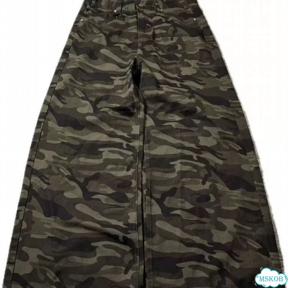 Джинсы Широкие Balenciaga camo ss23 type archive фото 2