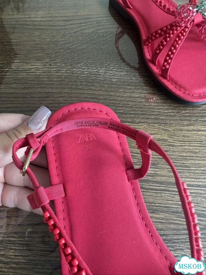 Сандалии zara для девочки фото 5