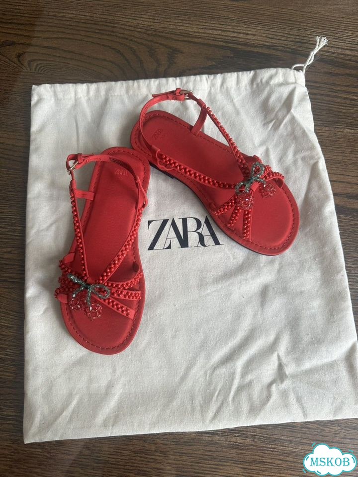 Сандалии zara для девочки фото 6