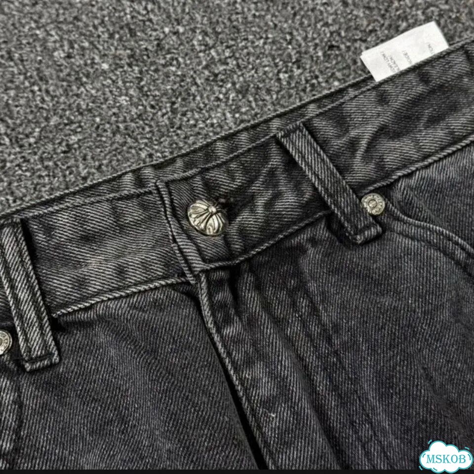 Джинсы Chrome Hearts washed Denim фото 7